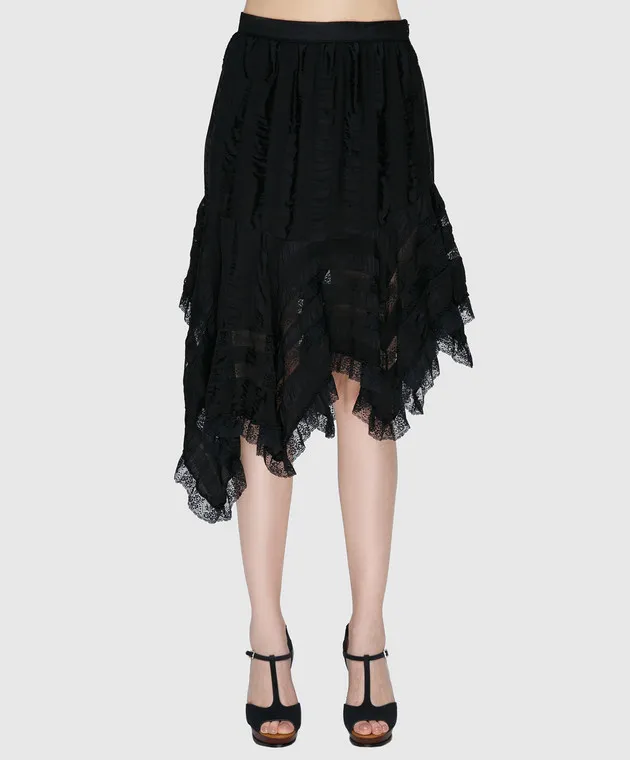 Philosophy di Lorenzo Serafini Black skirt
