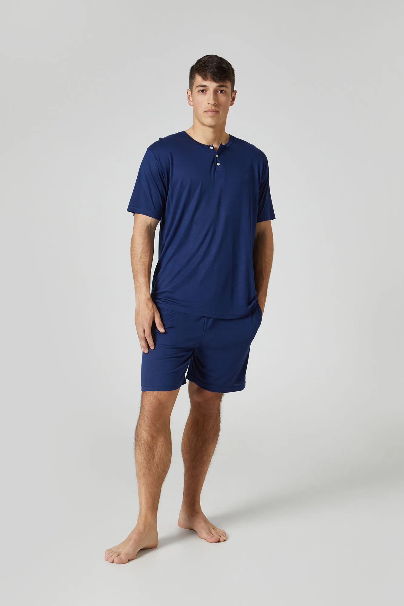 Pijama corto hombre