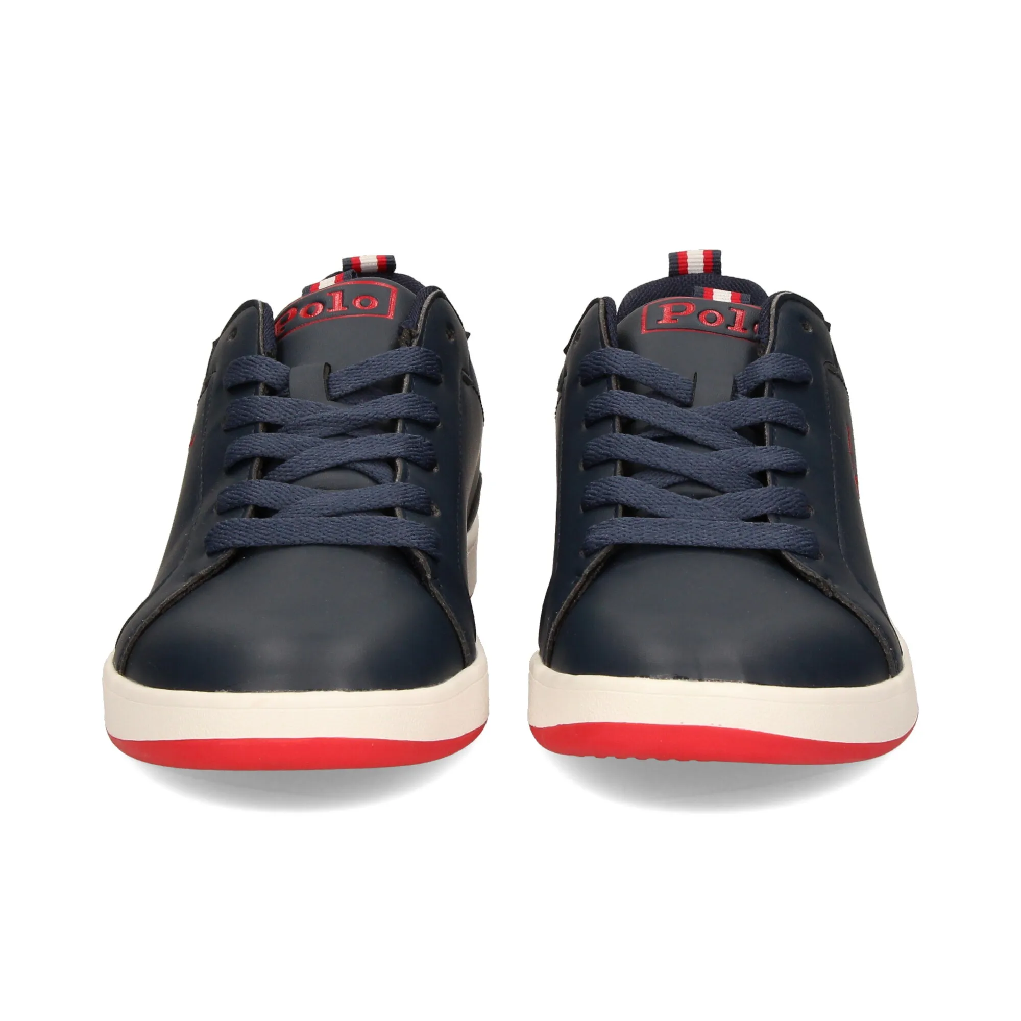 POLO RALPH LAUREN Zapatillas de niñas NAVY/RED