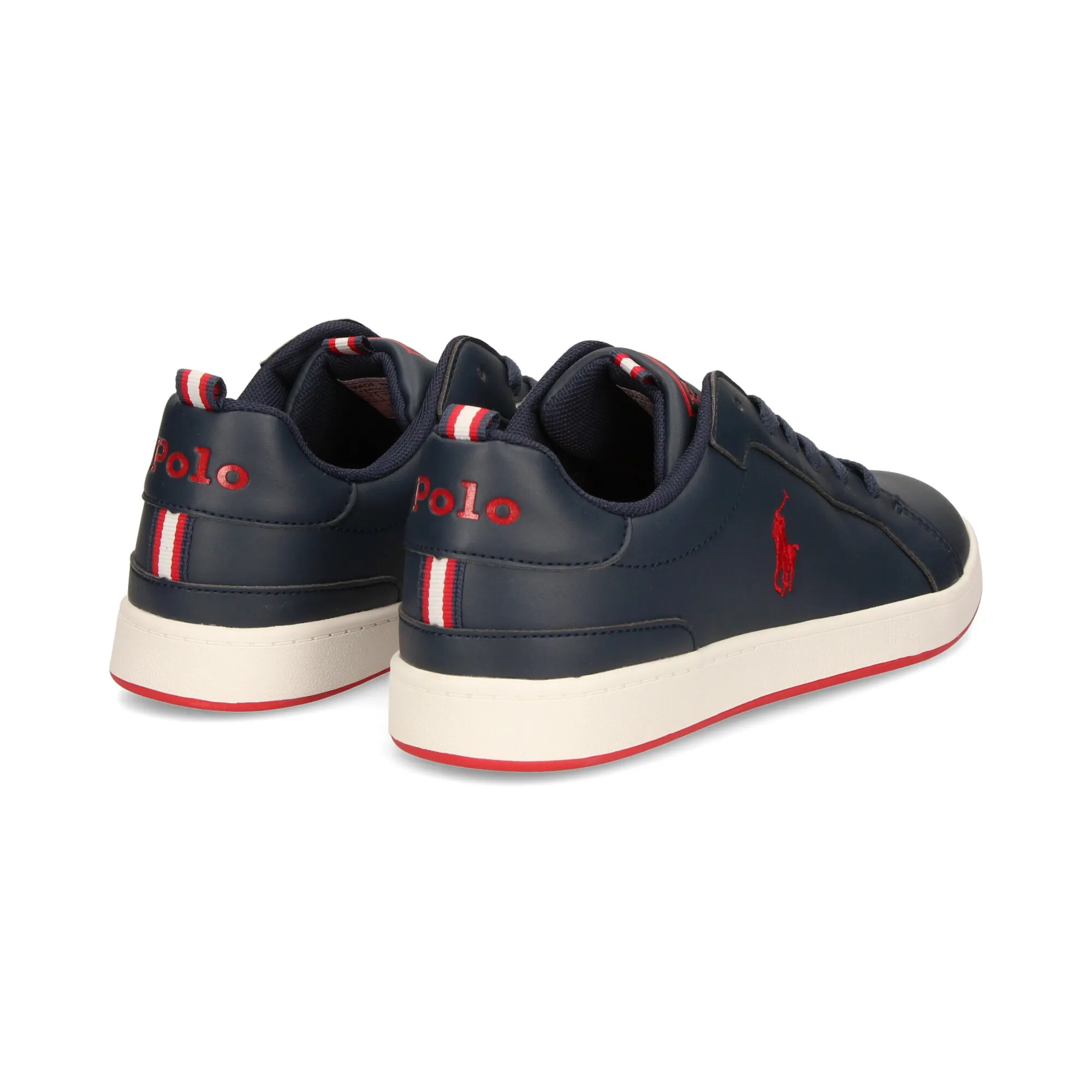 POLO RALPH LAUREN Zapatillas de niñas NAVY/RED