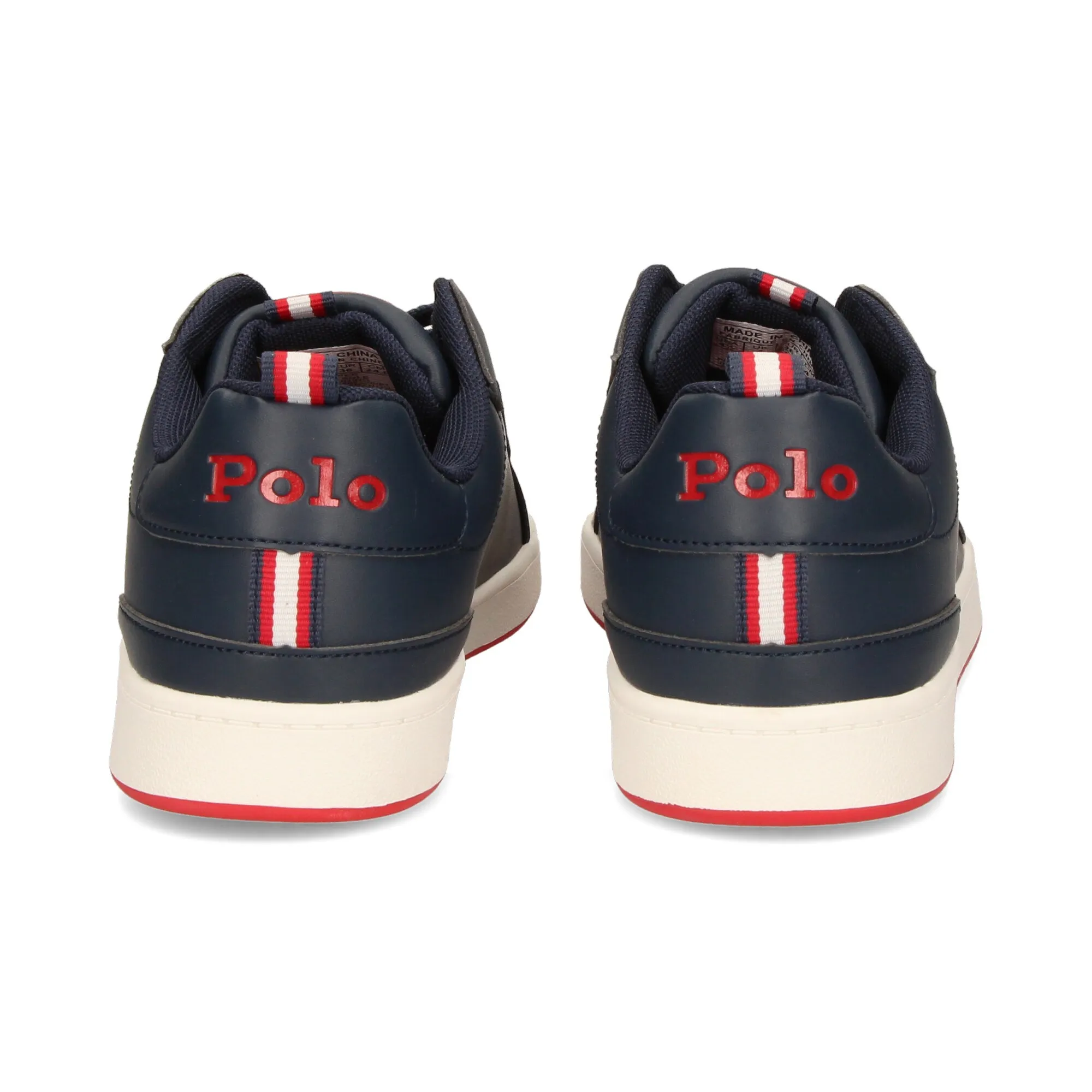 POLO RALPH LAUREN Zapatillas de niñas NAVY/RED
