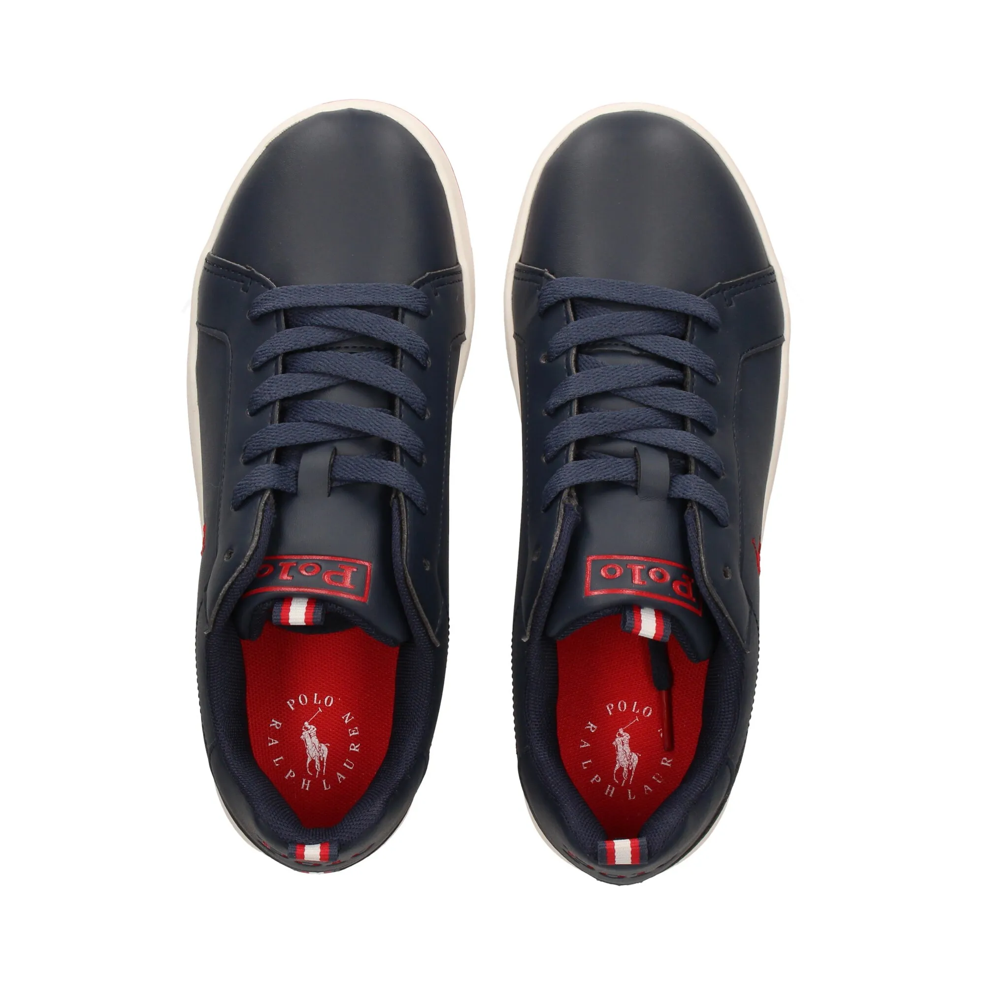 POLO RALPH LAUREN Zapatillas de niñas NAVY/RED