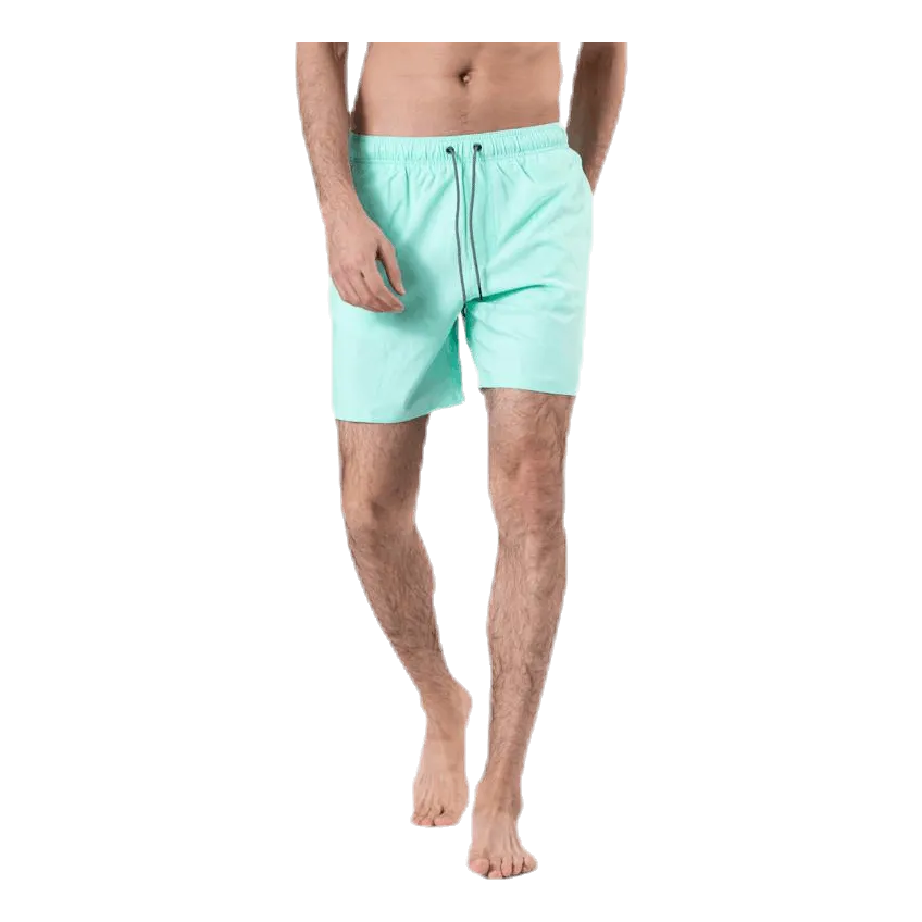 Puma Medium Length Swim Shorts Green