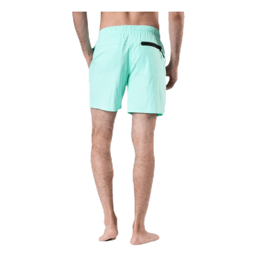 Puma Medium Length Swim Shorts Green