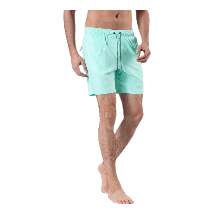 Puma Medium Length Swim Shorts Green