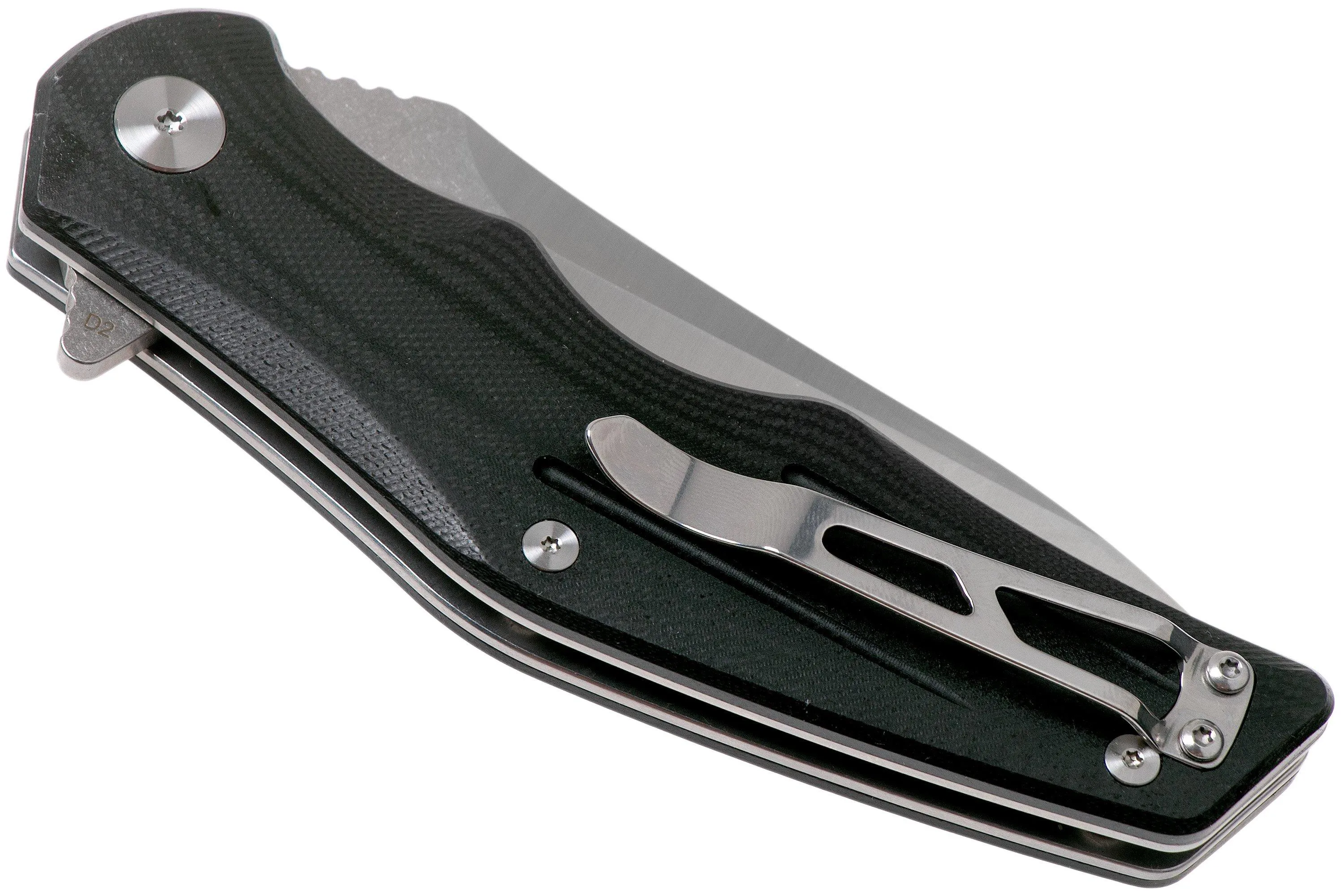 QSP KNIFE PANGOLIN QS105A BLACK G10 NAVAJA