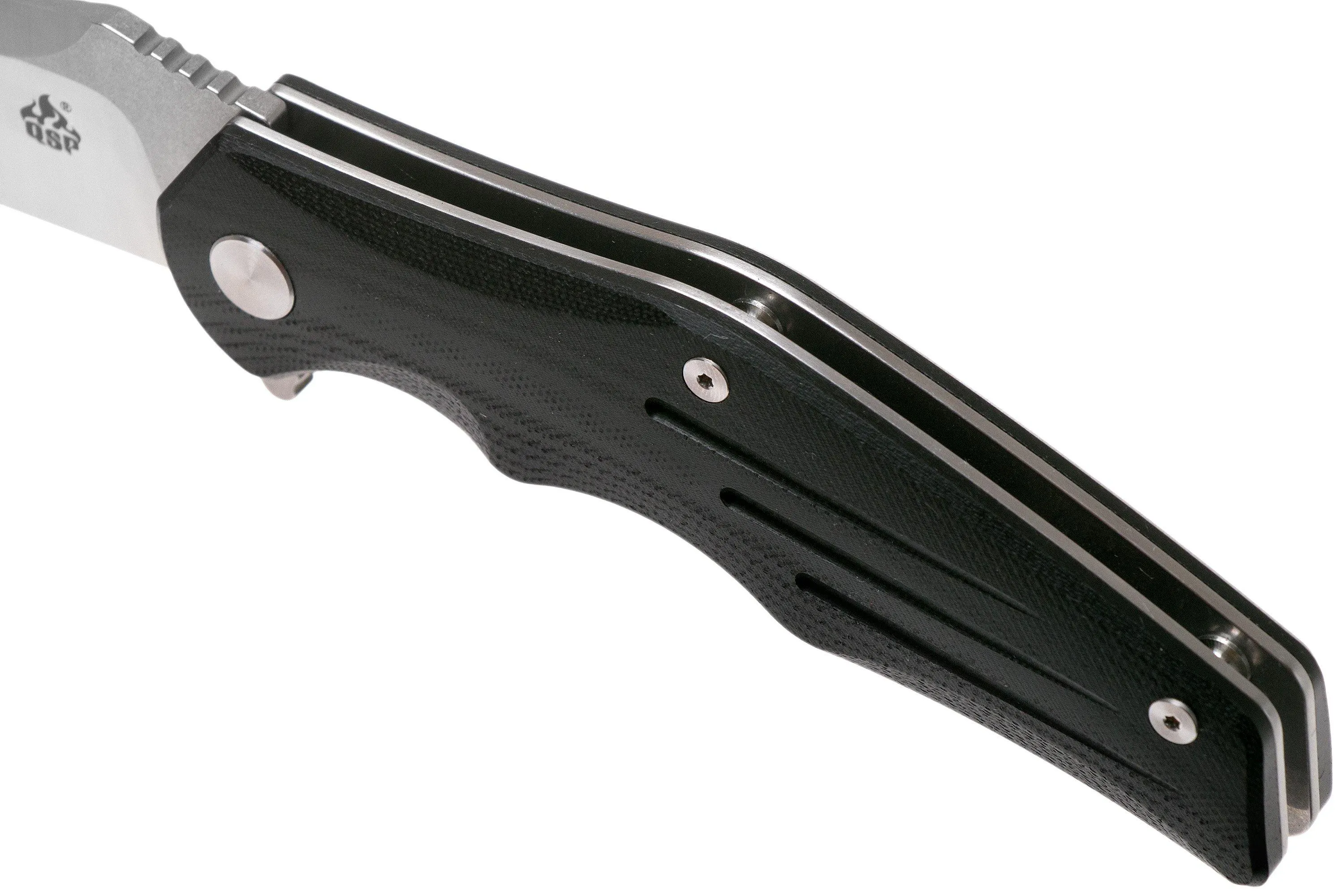 QSP KNIFE PANGOLIN QS105A BLACK G10 NAVAJA