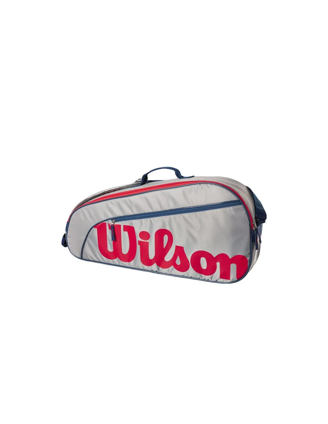 Raquetero Wilson Junior Pack 3 Gris