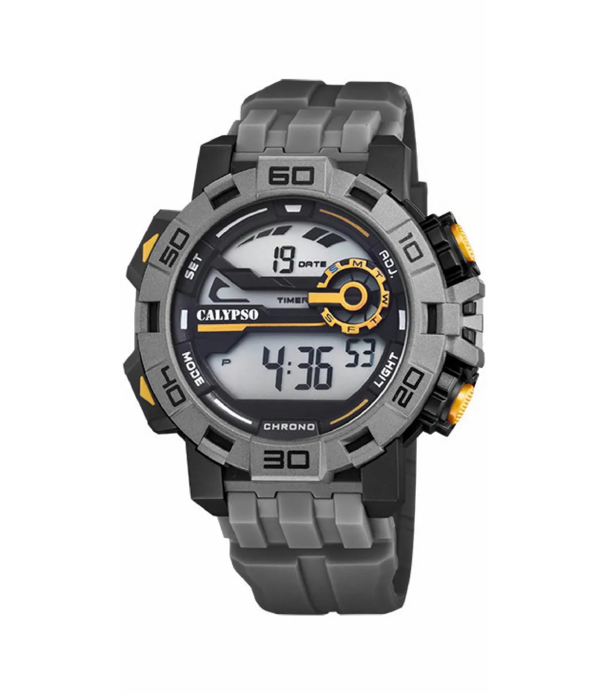 RELOJ CALYPSO DIGITAL HOMBRE CAUCHO NEGRO  K5809/4