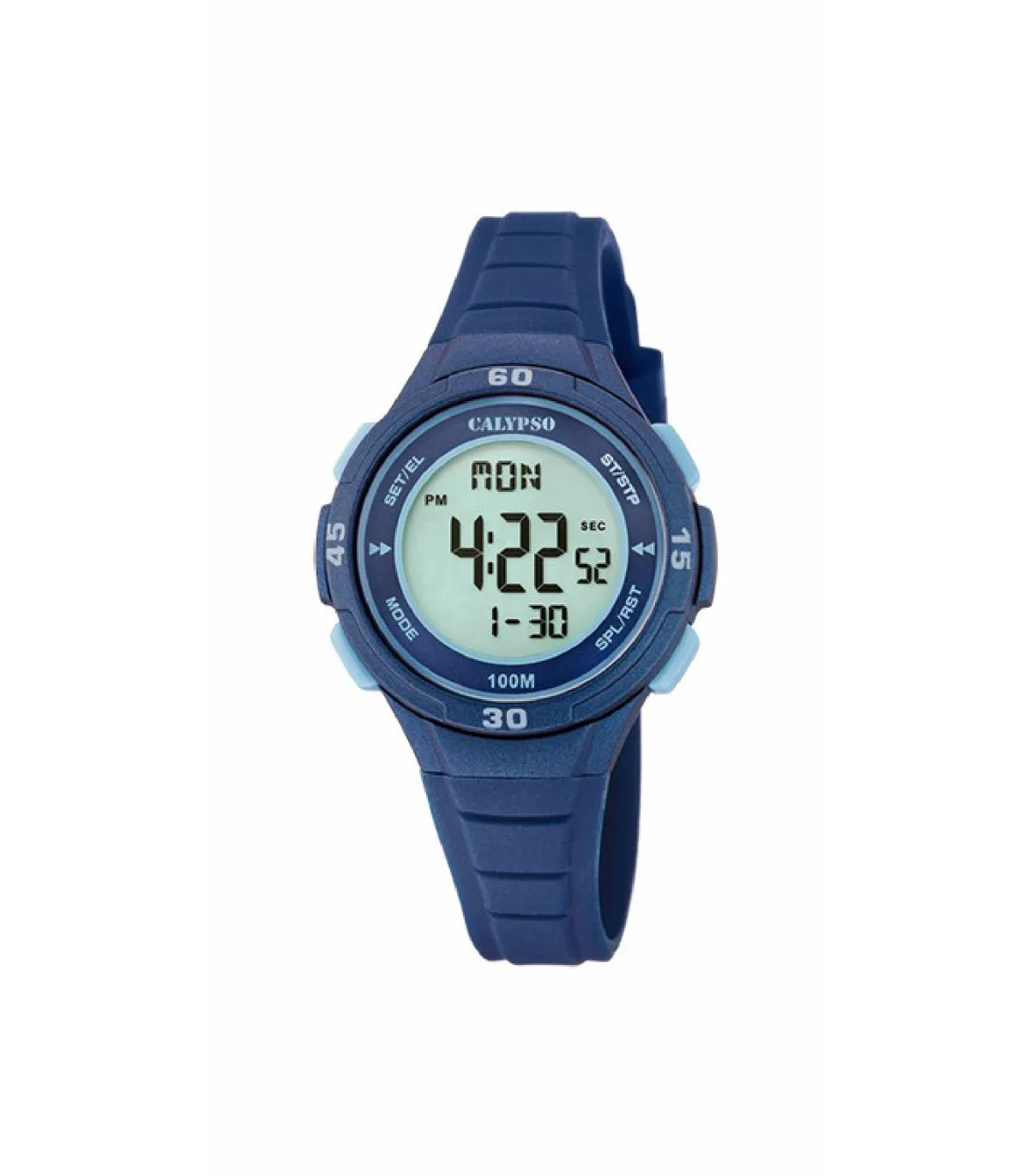 RELOJ CALYPSO DIGITAL NIÑO AZUL  K5830/5