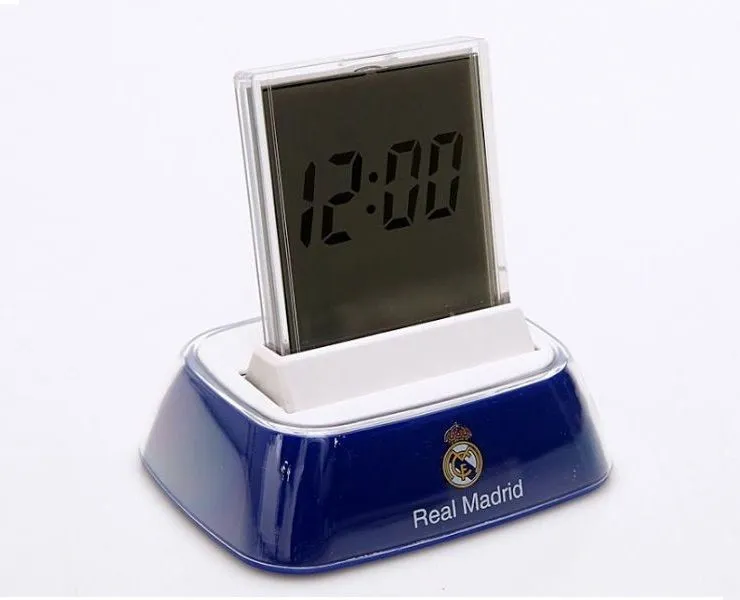 Reloj despertador digital del Real Madrid