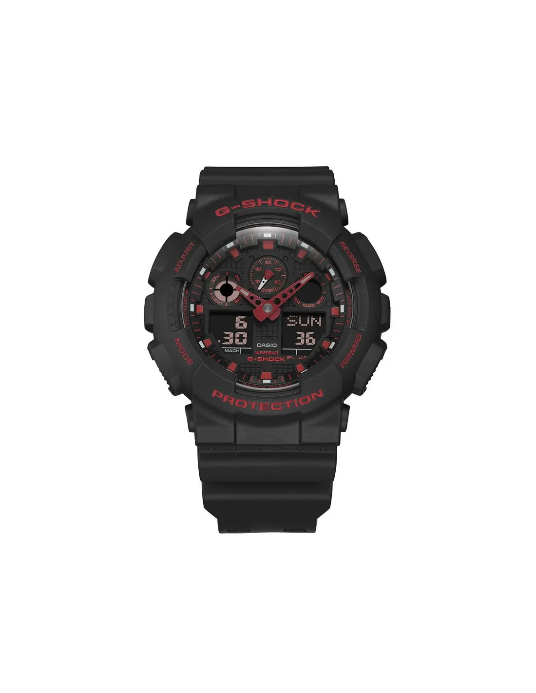 RELOJ GSHOCKS GA100BNR1AER NEGRO