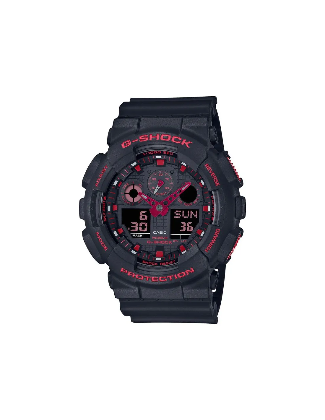 RELOJ GSHOCKS GA100BNR1AER NEGRO