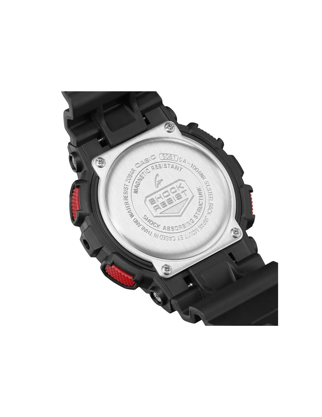 RELOJ GSHOCKS GA100BNR1AER NEGRO