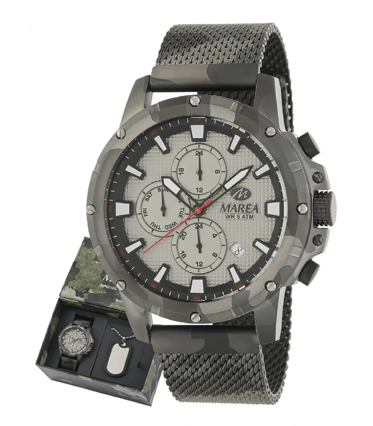 RELOJ MAREA HOMBRE STEEL SPECIAL EDITION + COLLAR DE REGALO  B54184/2