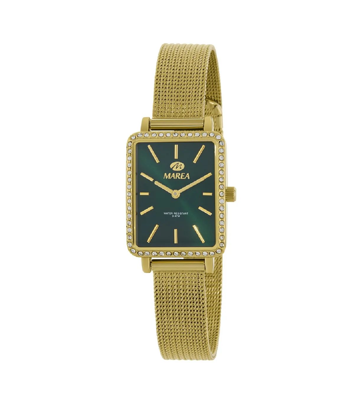 RELOJ MAREA MUJER DORADO ESFERA VERDE  B41379/5