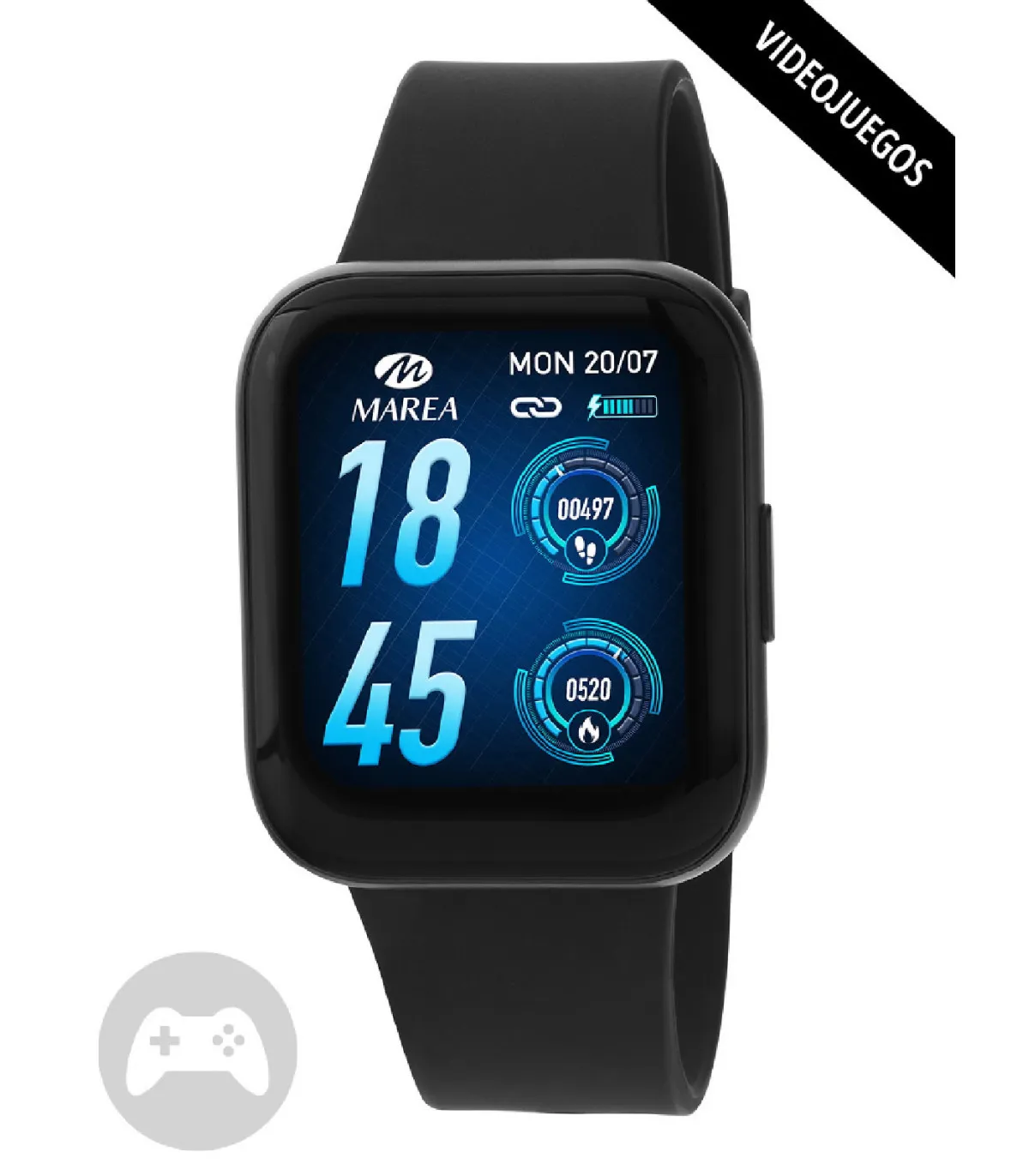 RELOJ MAREA UNISEX SMARTWATCH NEGRO  B57013/1