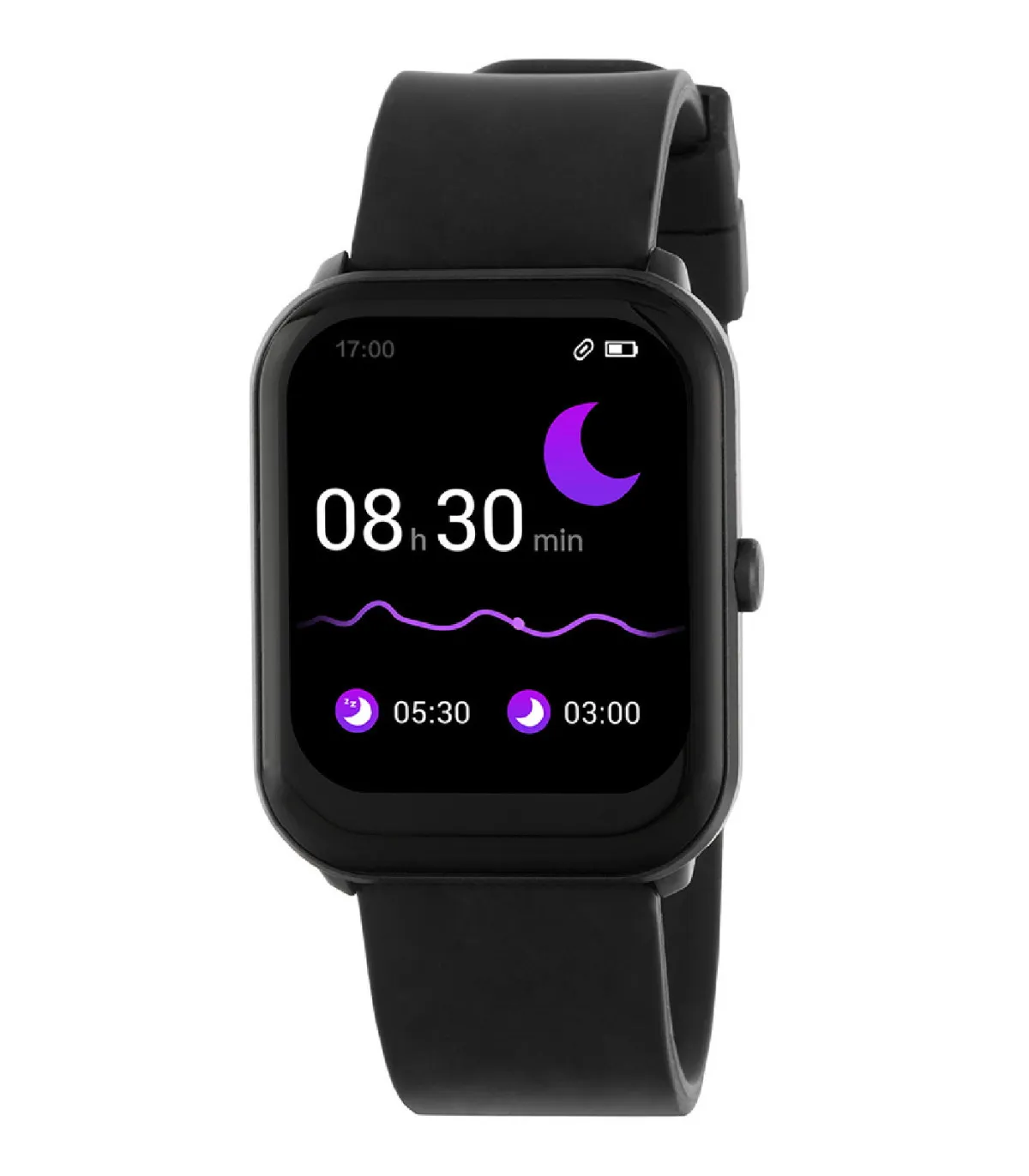 RELOJ MAREA UNISEX SMARTWATCH NEGRO CORREA CAUCHO  B59008/1