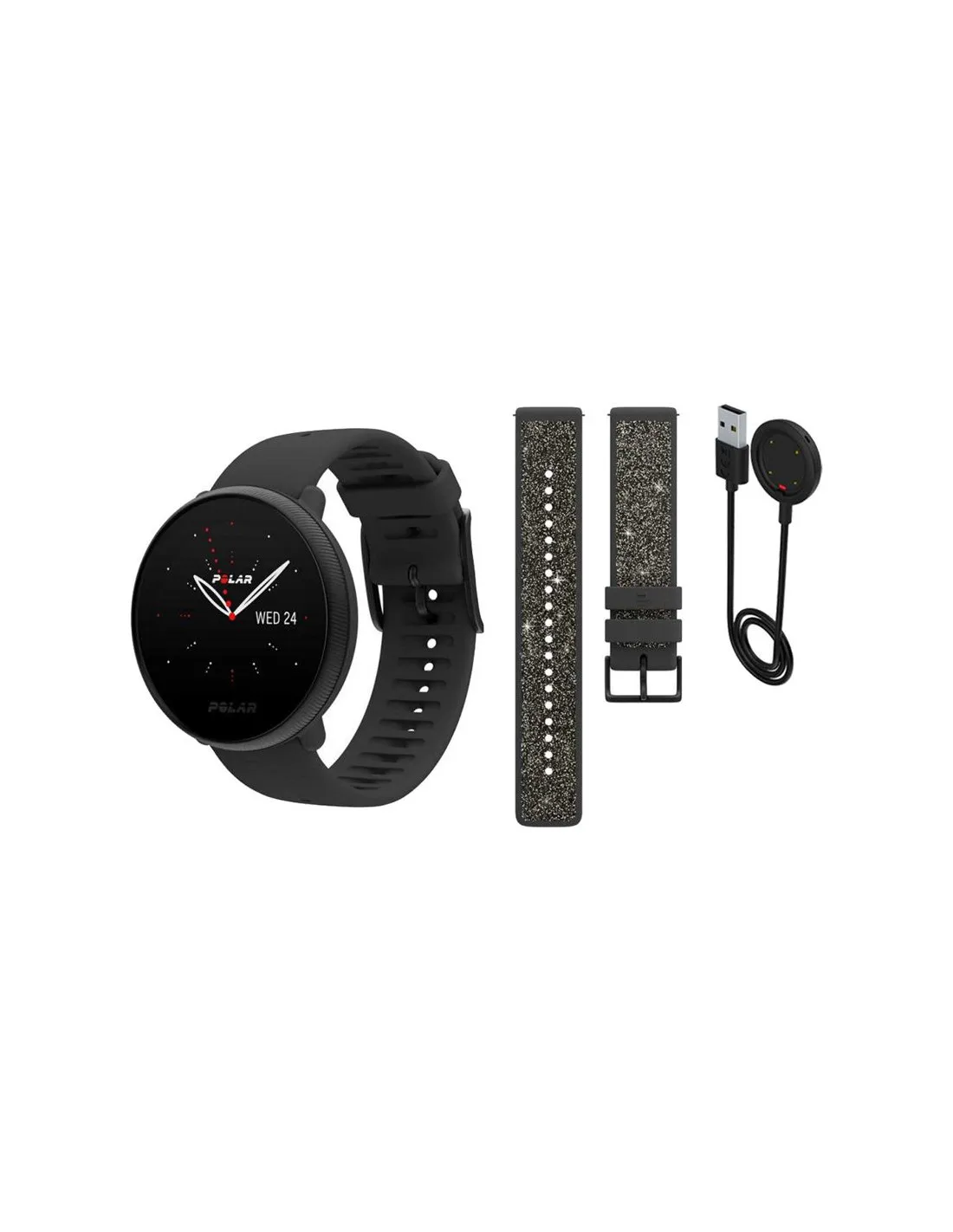 Reloj Polar Ignite 2 Crystal Edition Black