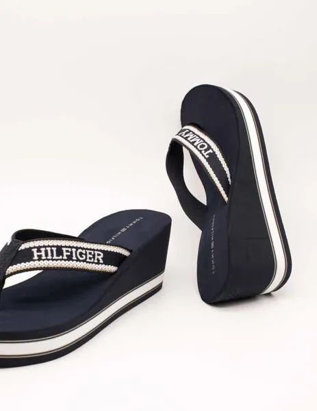 SANDALIA TOMMY HILFIGER FW7903DW6 SPACE BLUE DE MUJER