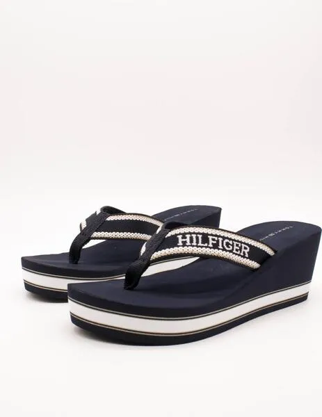 SANDALIA TOMMY HILFIGER FW7903DW6 SPACE BLUE DE MUJER