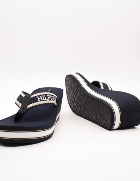 SANDALIA TOMMY HILFIGER FW7903DW6 SPACE BLUE DE MUJER