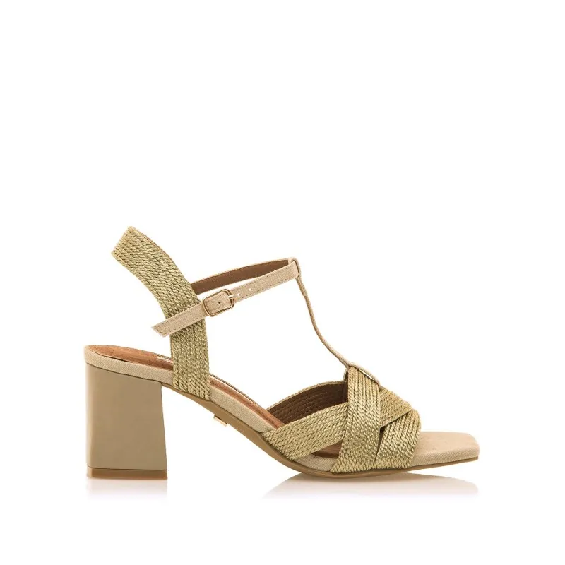 Sandalias Casual de Mujer MARIAMARE 68455 Oro 57213