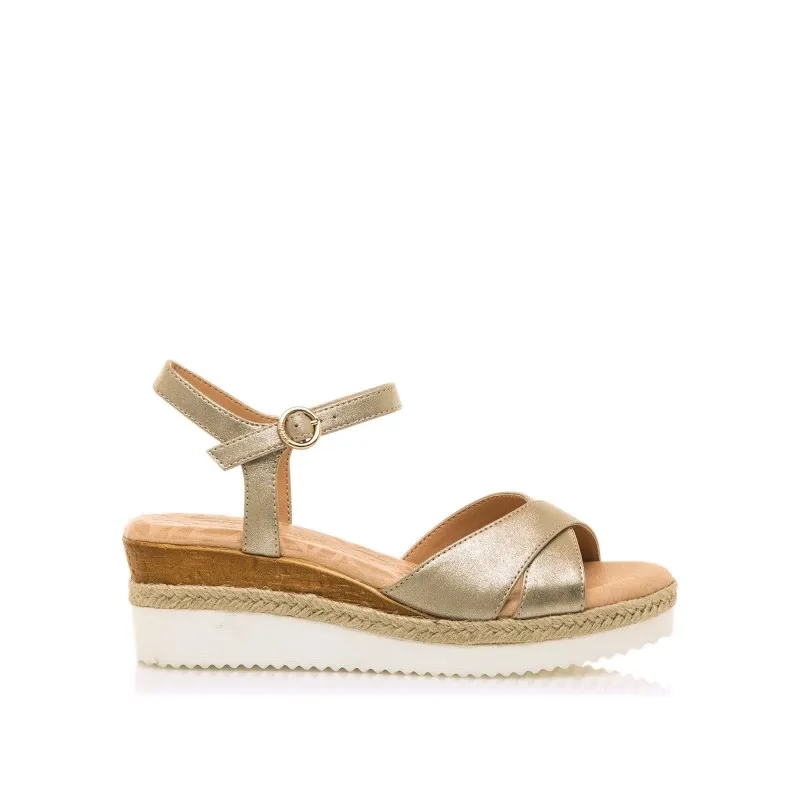 Sandalias Casual de Mujer MTNG ELIF Oro 56930