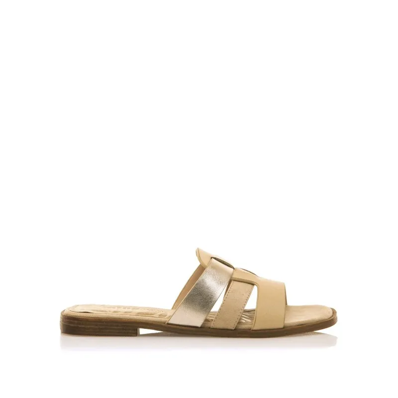 Sandalias Casual de Mujer MTNG JULIE Oro 56974