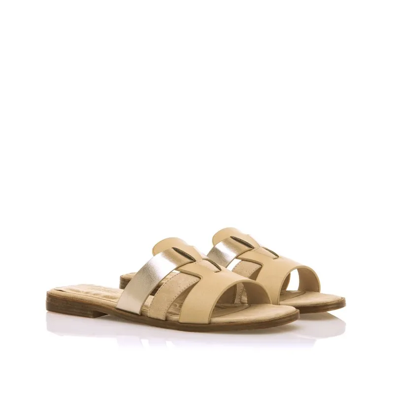 Sandalias Casual de Mujer MTNG JULIE Oro 56974