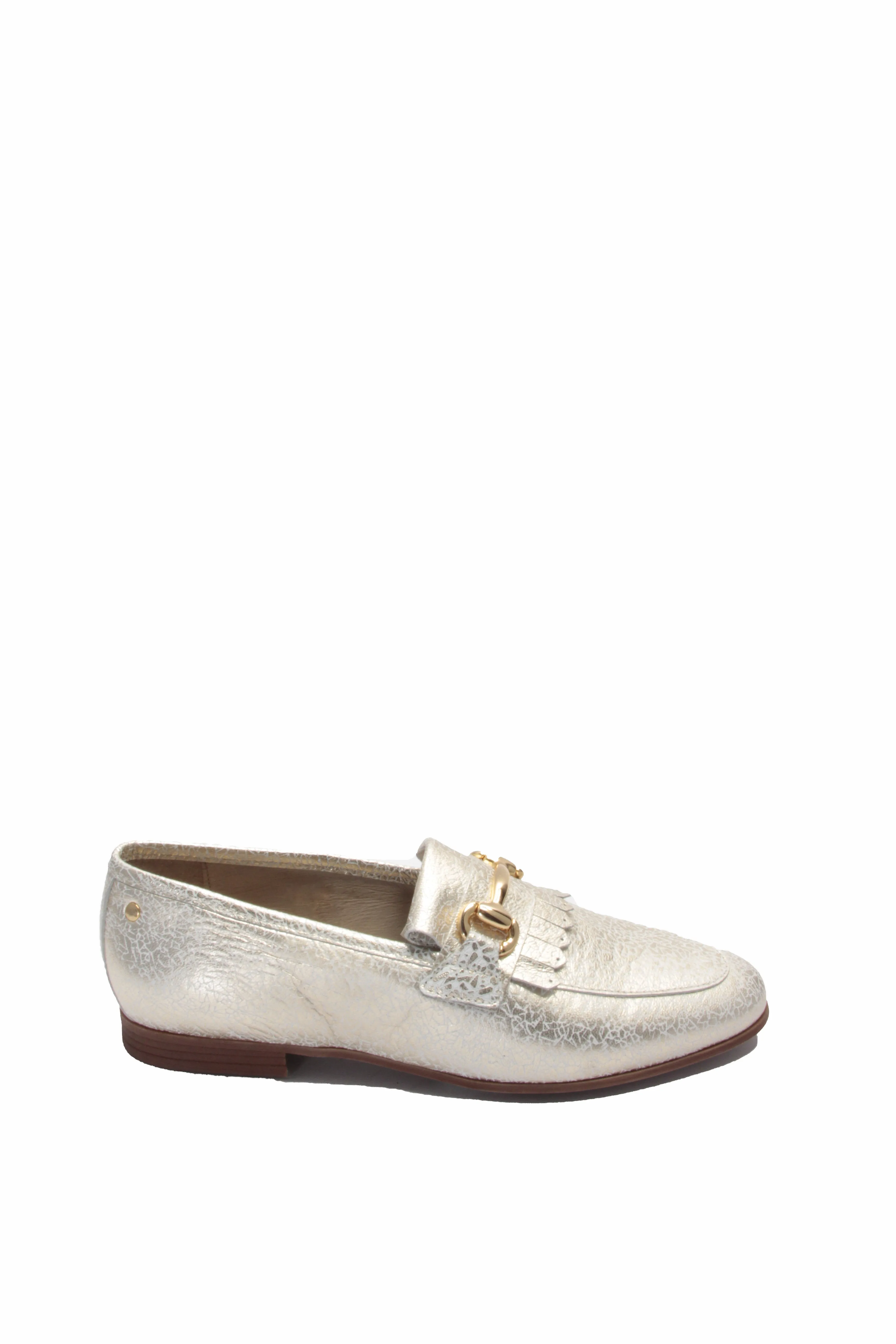 Sapato Hupa Duna Croco Print Dourado
