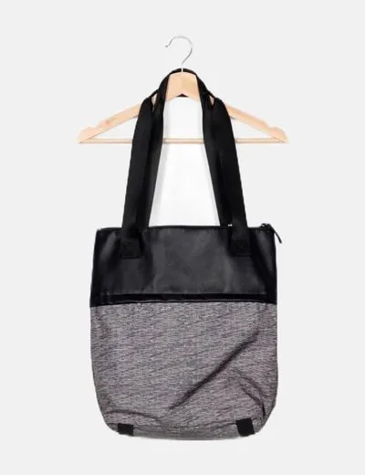 SBS Bolso gris combinado