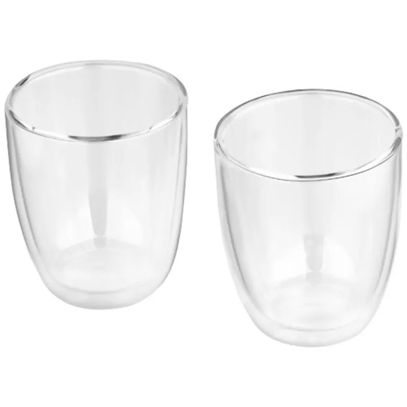 Set de 2 vasos de vidrio 'Boda'