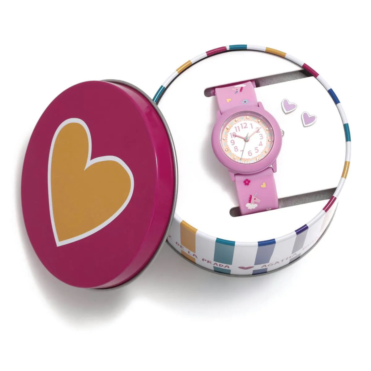 SET RELOJ Y PENDIENTES BOMBóN  AGATHA RUIZ PRA