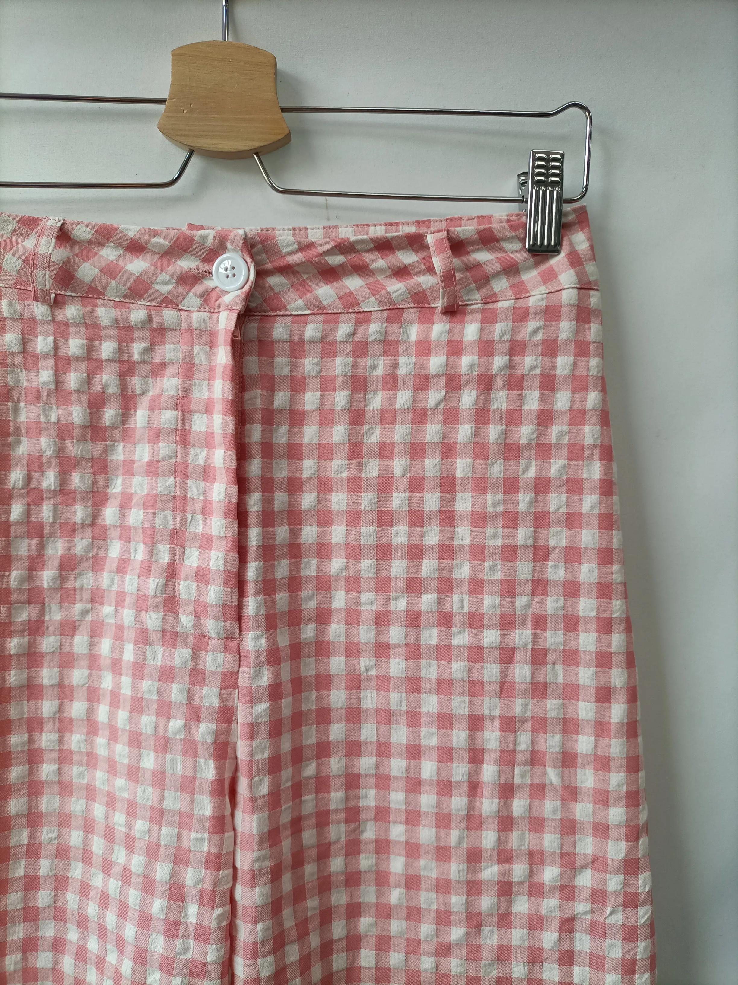 SHEIN. Pantalón cuadros vichy T.m