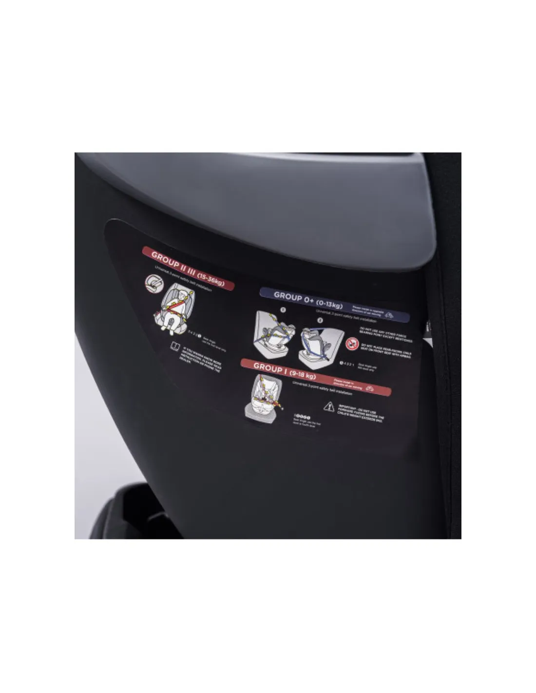 SILLA DE COCHE GIRATORIA SERENITY GRUPO 0123 DE BABY MONSTER