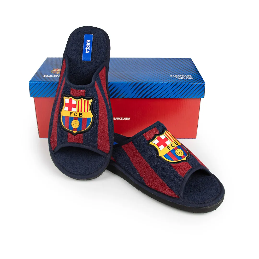 Slippers FC Barcelona Rizo Bicolor Abiertas