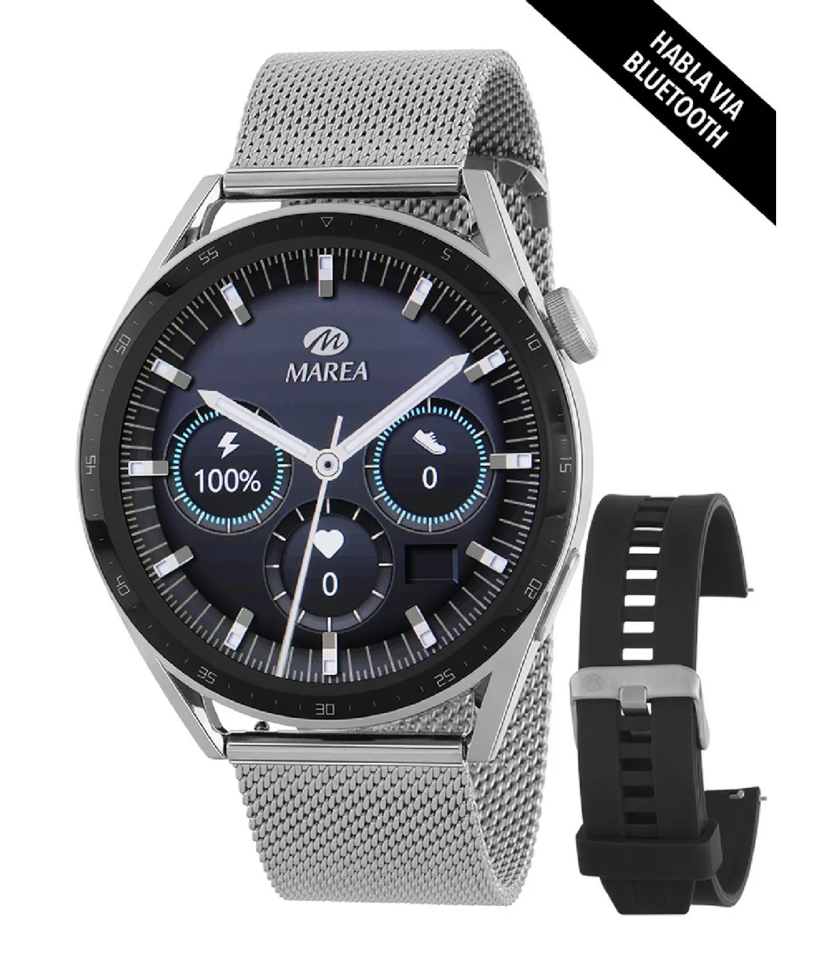 SMARTWATCH MAREA PLATEADO HOMBRE  B60003/2