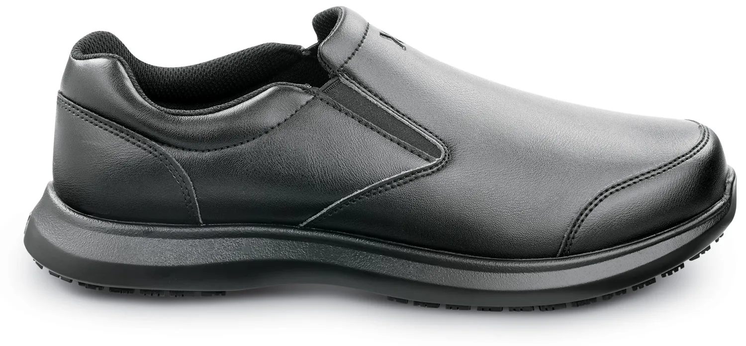 SR MAX Zapato de trabajo con puntera blanda, antideslizante MaxTRAX, estilo Oxford con elßsticos laterales, negro de mujer SR Ma