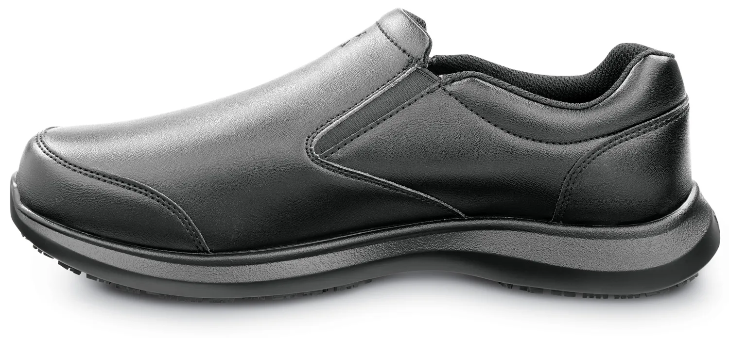 SR MAX Zapato de trabajo con puntera blanda, antideslizante MaxTRAX, estilo Oxford con elßsticos laterales, negro de mujer SR Ma