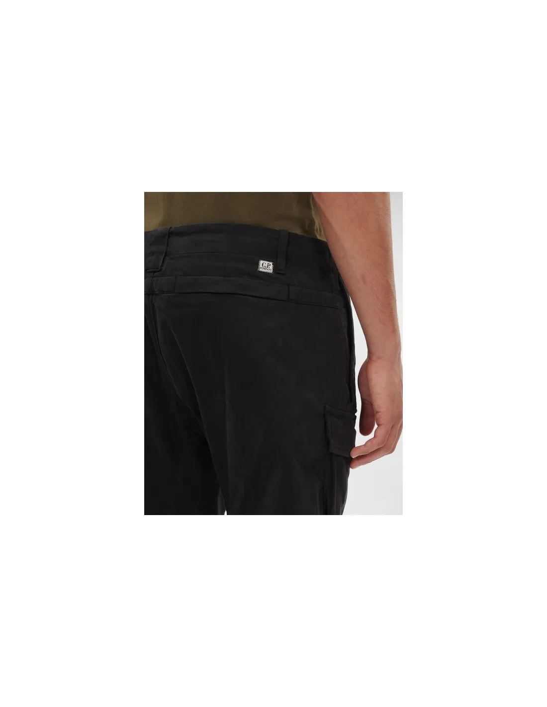 Stretch Sateen Cargo Pants