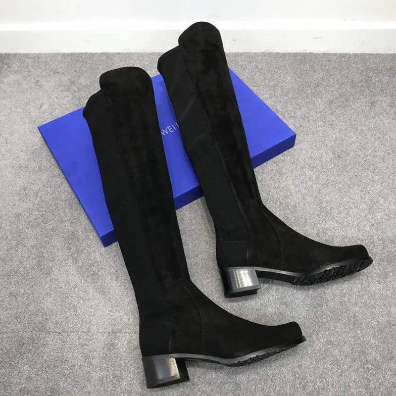 STUART WEITZMAN ZAPATOS DE MUJER THE 5050 BOOT TACóN DE 30 MMNEGRO