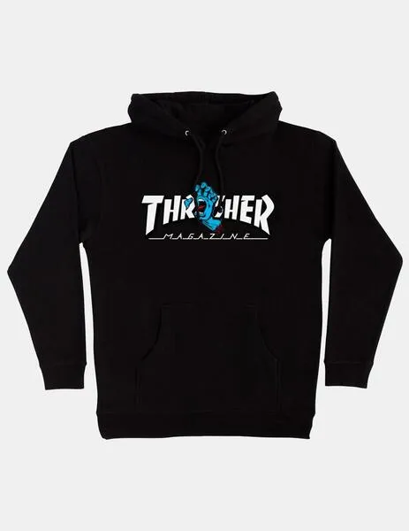 SUD. CAP. THRASHER SCREAMING LOGO  BLACK