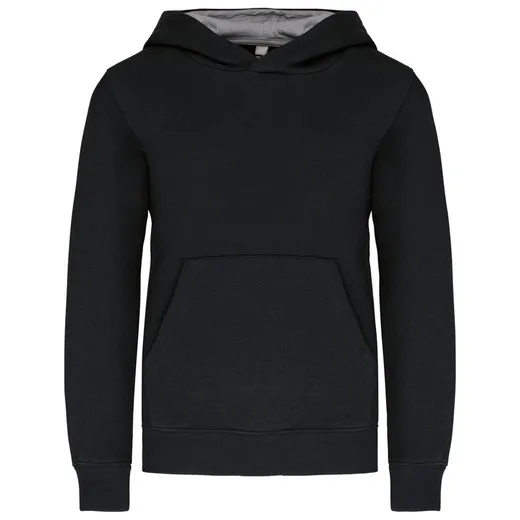 SUDADERA CAPUCHA CONTRASTADA NIÑOS