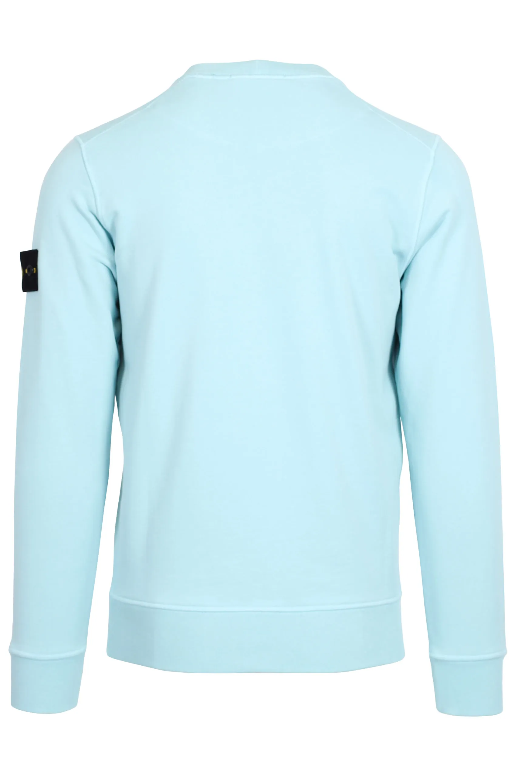 Sudadera de color azul con parche