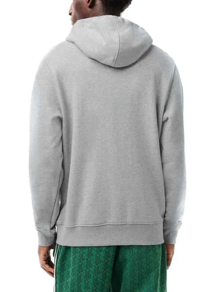 Sudadera Lacoste Loose Fit Gris para Hombre