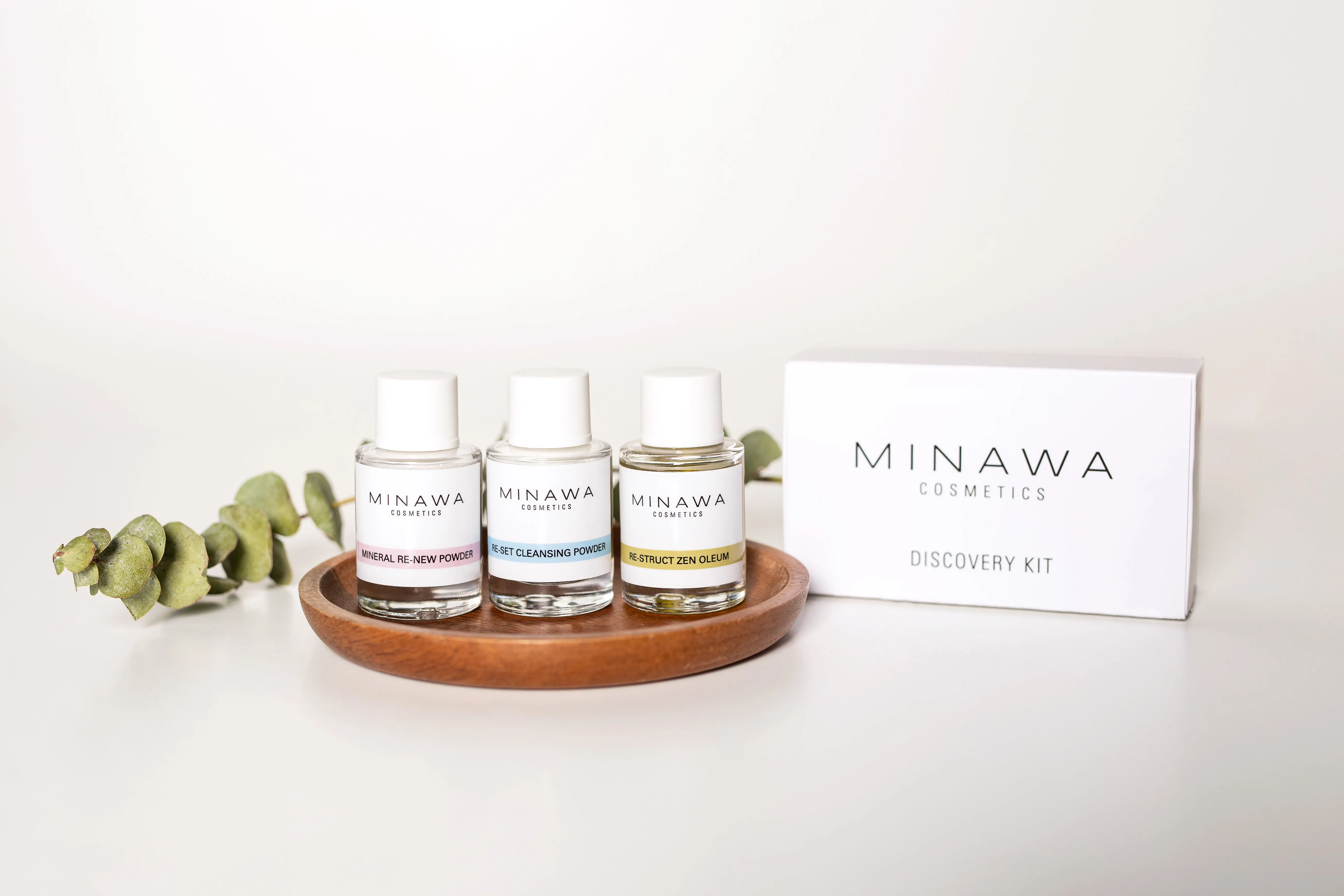 Sérum, exfoliante y limpiador Discovery Kit (3 unidades)