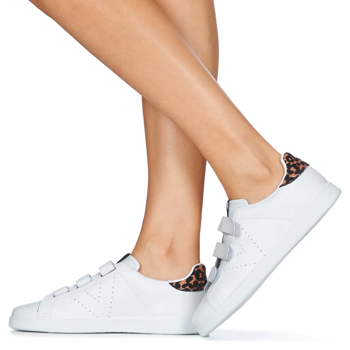 TENIS VELCRO PIEL