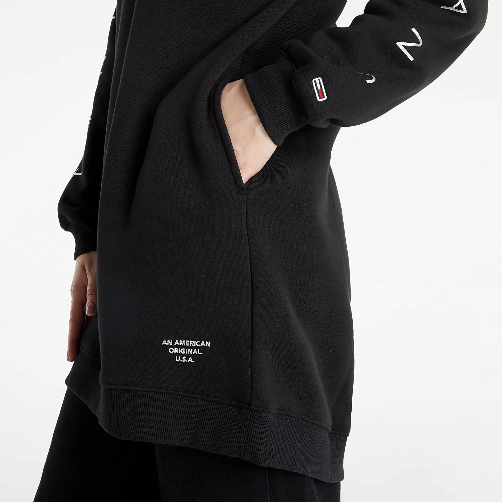 Tommy Hilfiger Jeans Abo Metallic Hoodie Dress