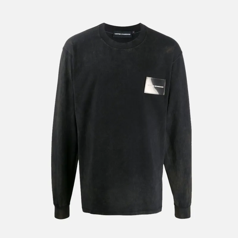 UNITED STANDARD CARD HOLDER LS TSHIRT 20SUSLS04BLK